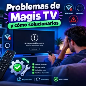 Problemas comunes de Magis TV y cómo solucionarlos