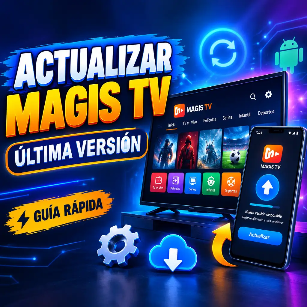 Cómo actualizar Magis TV a la última versión