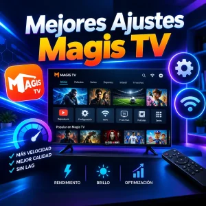 Mejores ajustes para el rendimiento de Magis TV